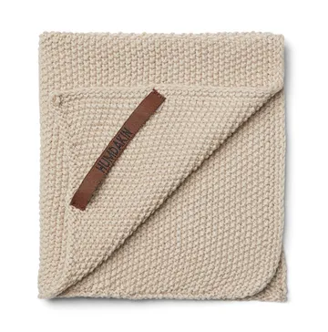 Humdakin Knitted 洗碗布28x28cm - 浅石色 - Humdakin