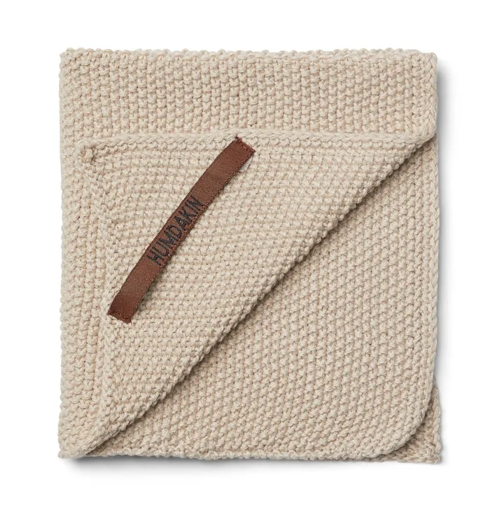 Humdakin Knitted 洗碗布28x28cm - 浅石色 - Humdakin