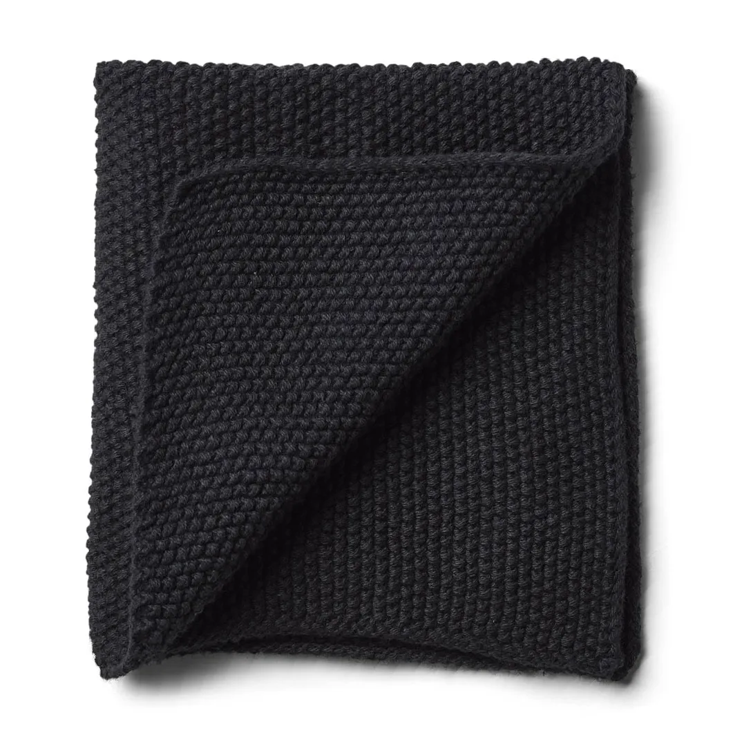 Humdakin Knitted 洗碗布28x28cm, 炭黑色 Humdakin