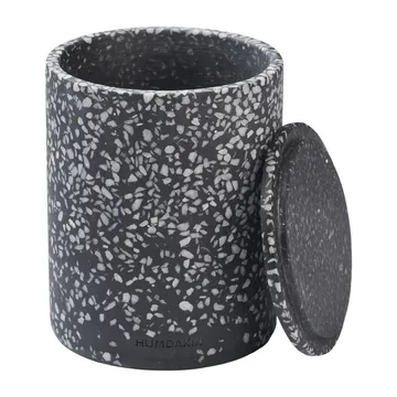 Humdakin Terrazzo 带盖花瓶 Ø10cm - Black - Humdakin