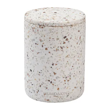 Humdakin Terrazzo 带盖花瓶 Ø10cm - 红色_米色 - Humdakin