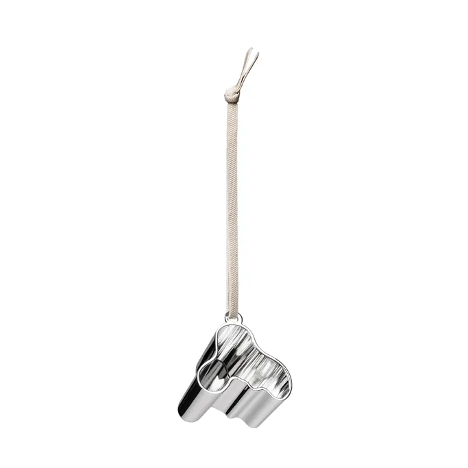 Aalto 金属装饰挂件 - 银 - Iittala