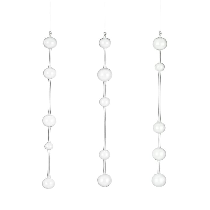Ateenan Aamu 玻璃挂件装饰 三件套装 - 63 cm - Iittala