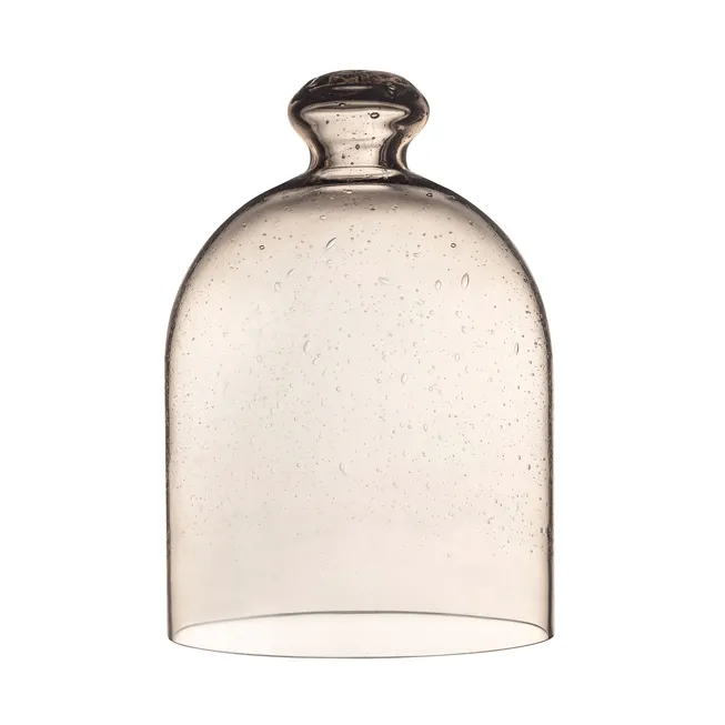Iittala 玻璃罩 160x220mm - 沙色，气泡玻璃 - Iittala