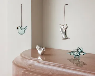 Iittala 玻璃鸟 3 件装 - 镜子，迷你，3件装 - Iittala