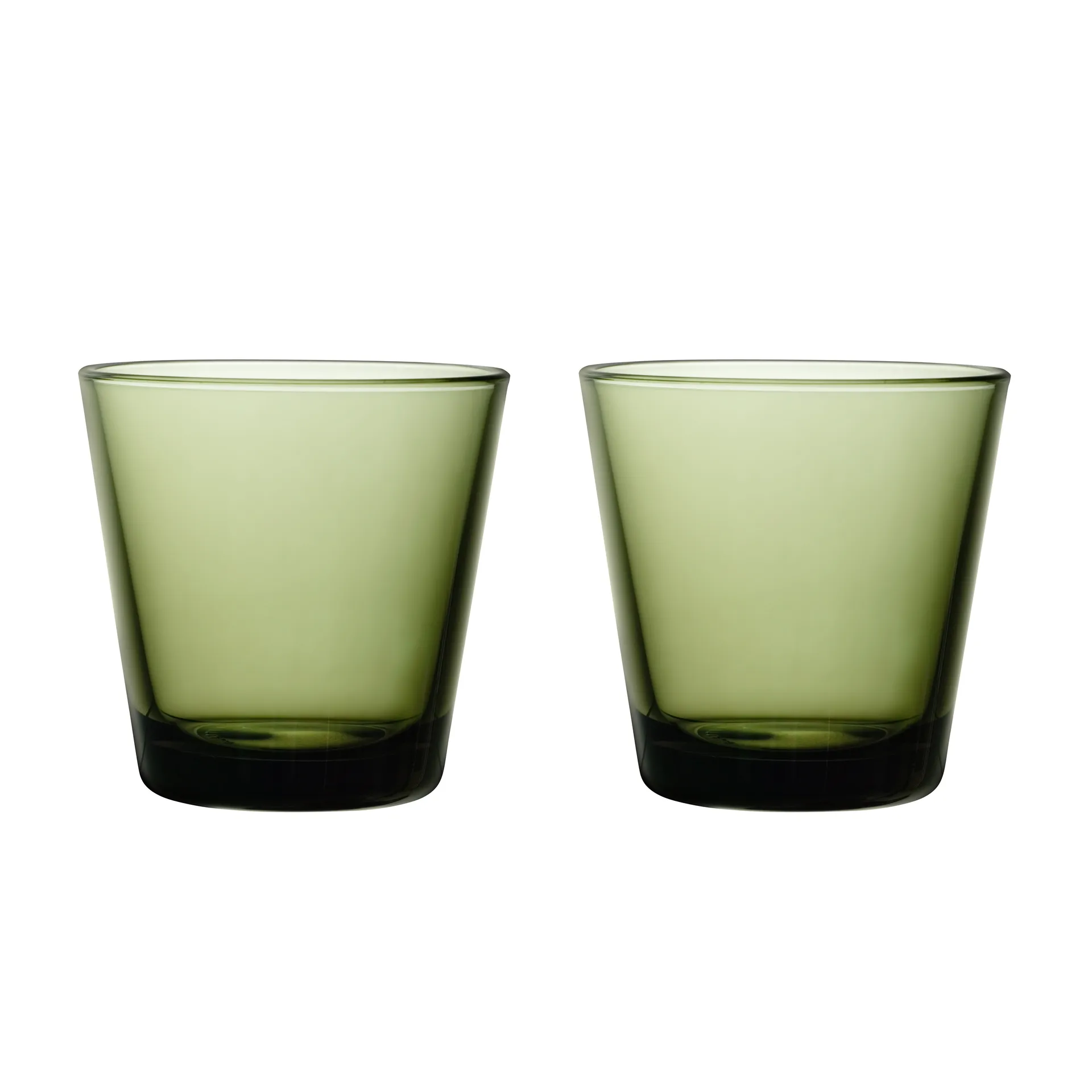 Kartio tumbler 21 cl 两件套装, 苔藓绿 Iittala