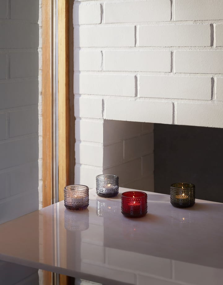 Kastehelmi 露珠系列 烛台/摆件 - 蔓越莓 - Iittala