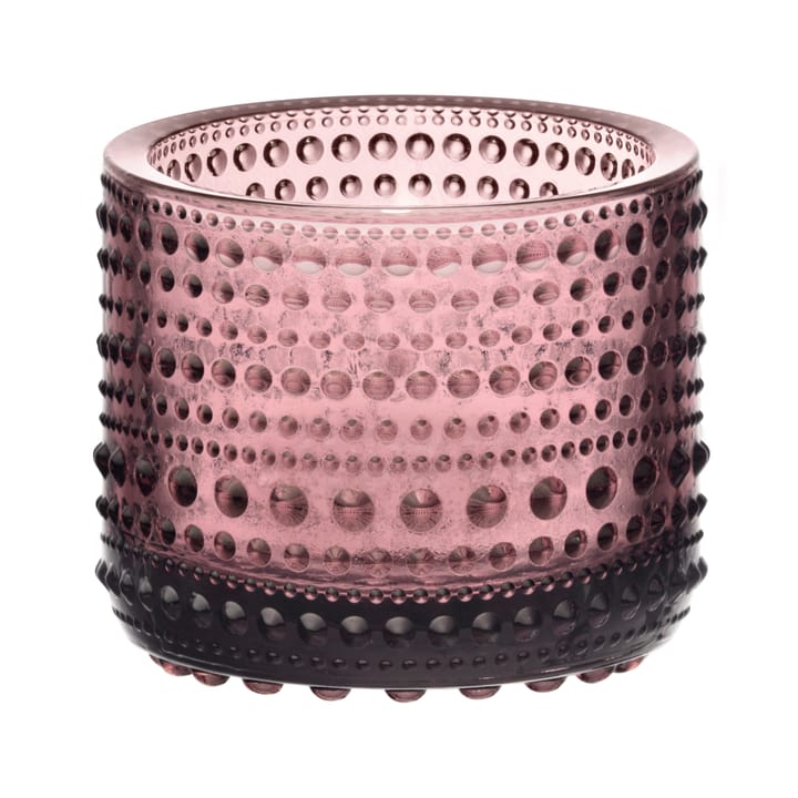 Kastehelmi 露珠系列 烛台/摆件 - 浅紫红 - Iittala