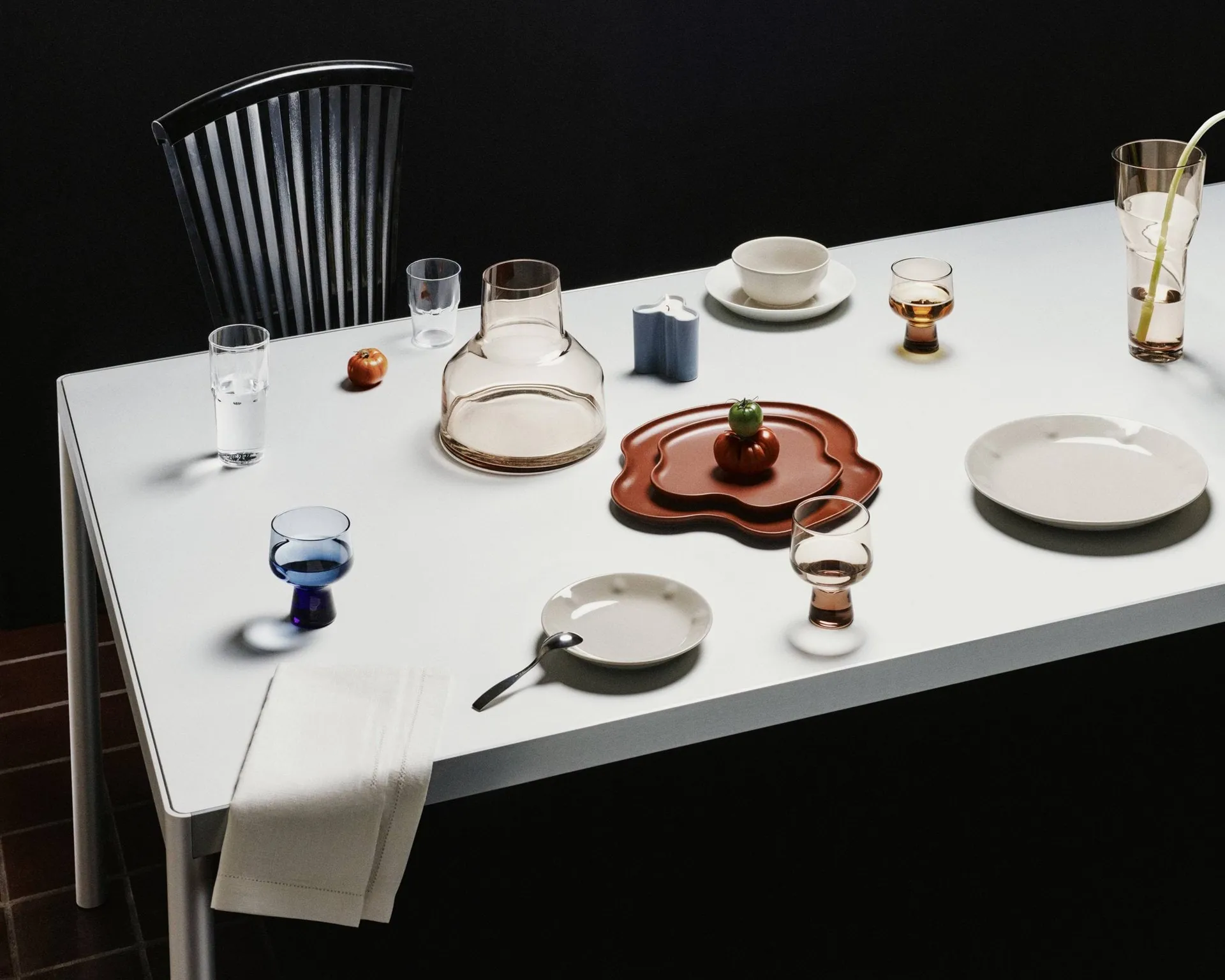 Solare 高脚玻璃杯, 雨 Iittala