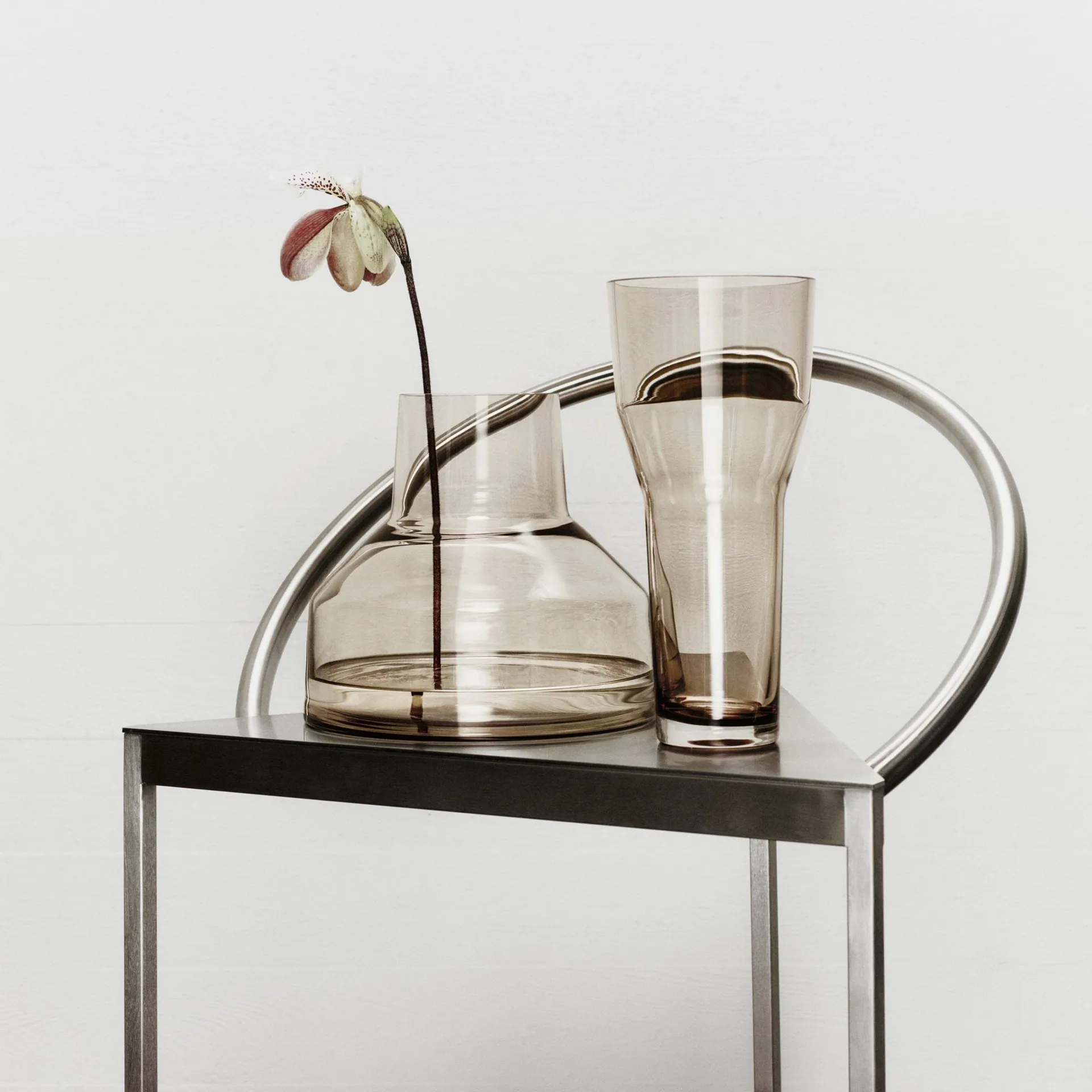 Solare 低款花瓶, 亚麻 Iittala