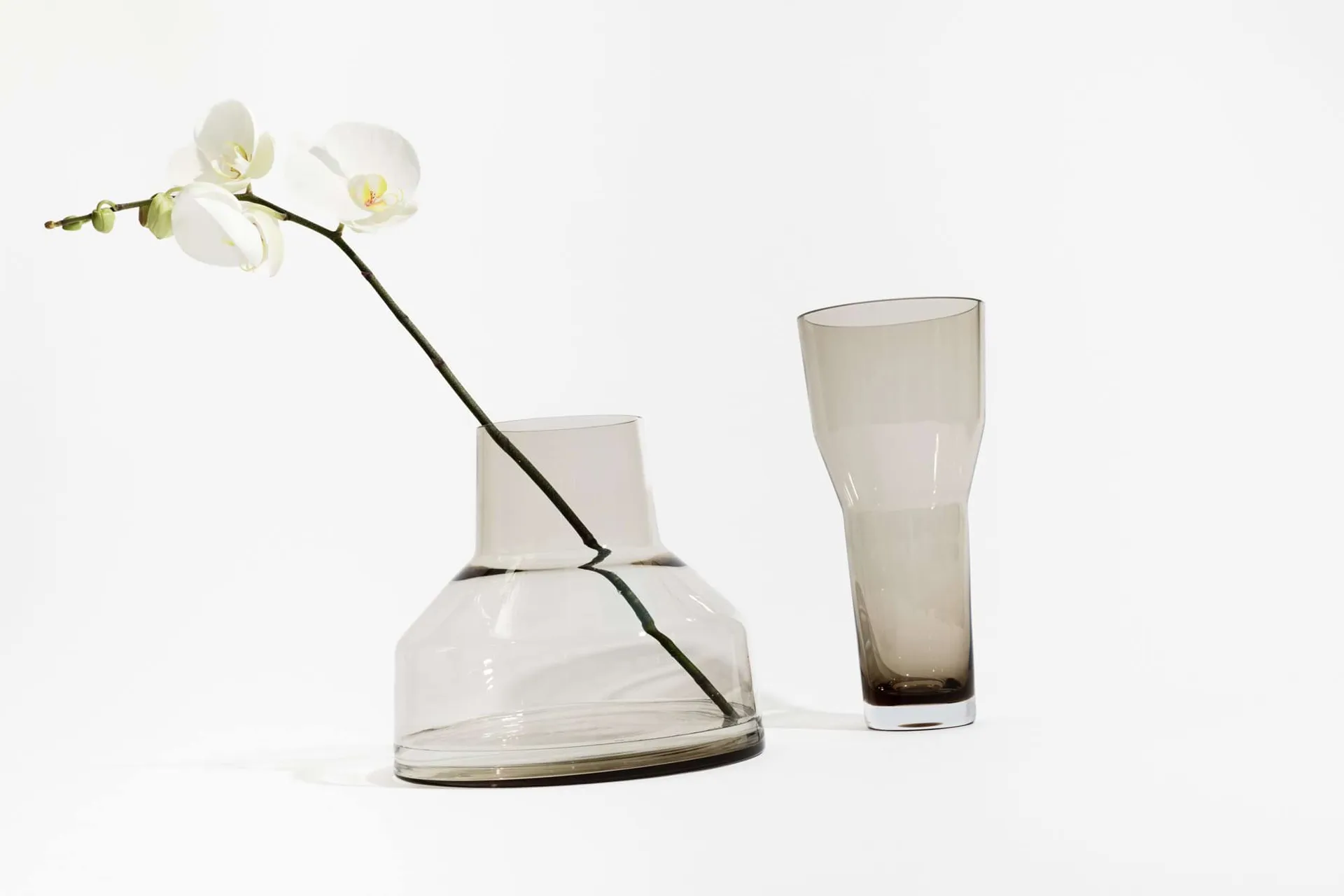 Solare 低款花瓶, 亚麻 Iittala