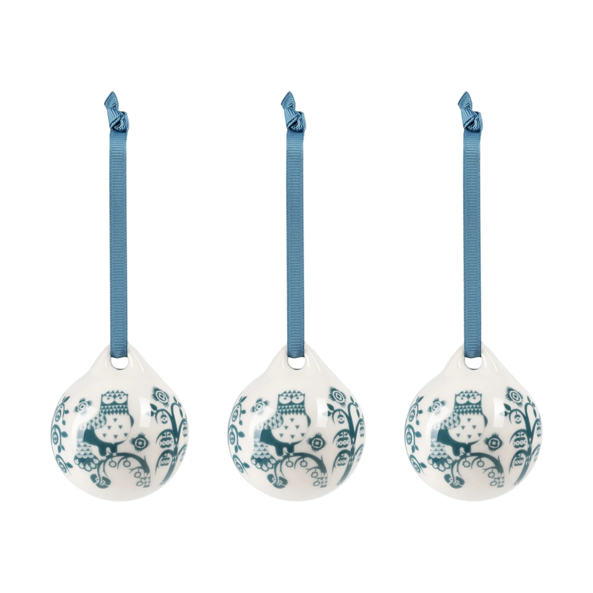 Taika 装饰品, 钢蓝色，5cm，3件装 Iittala