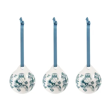Taika 装饰品 - 钢蓝色，5cm，3件装 - Iittala