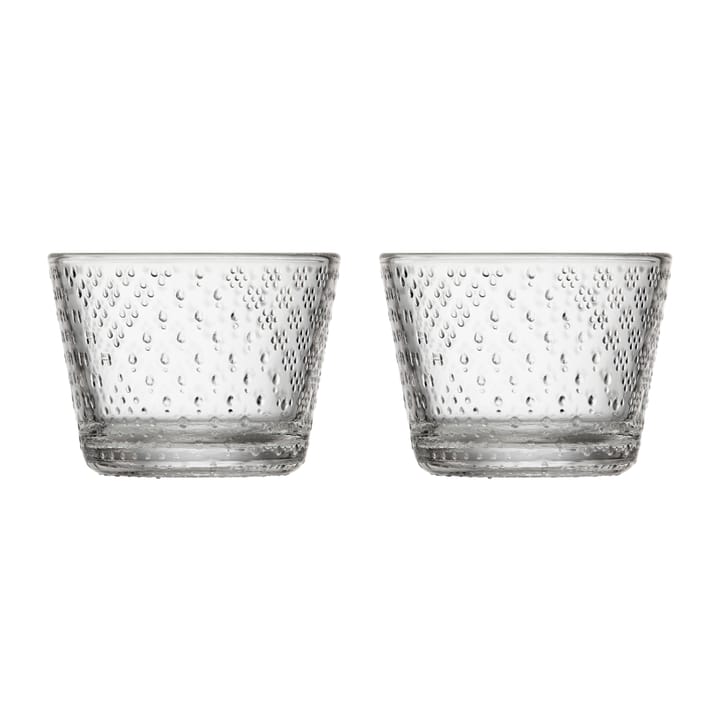 Tundra 苔原系列 玻璃水杯 16 cl 两件套装 - 透明 - Iittala