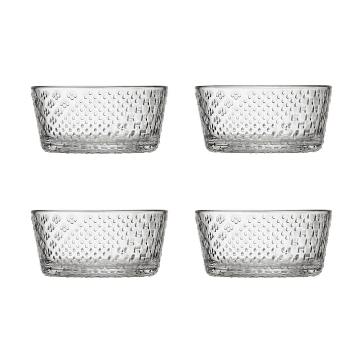 Tundra 碗 25 cl 四件套装 - 透明 - Iittala