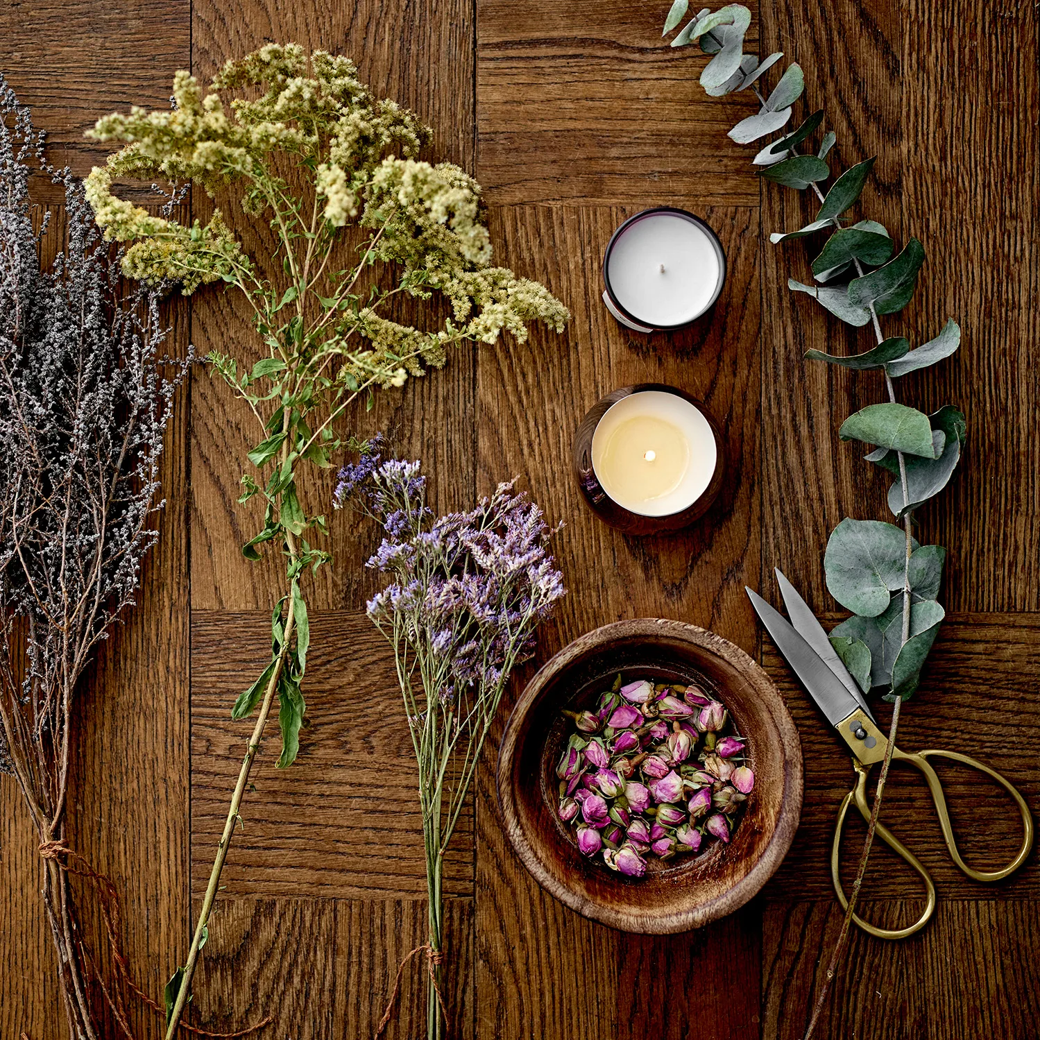 SEASONAL scented candle 三件套装, 75 g Illume x Bloomingville