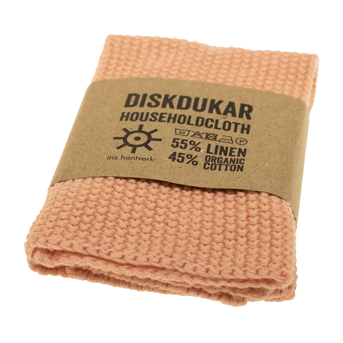 Iris Hantverk  dish cloth, Matt 粉色 Iris Hantverk