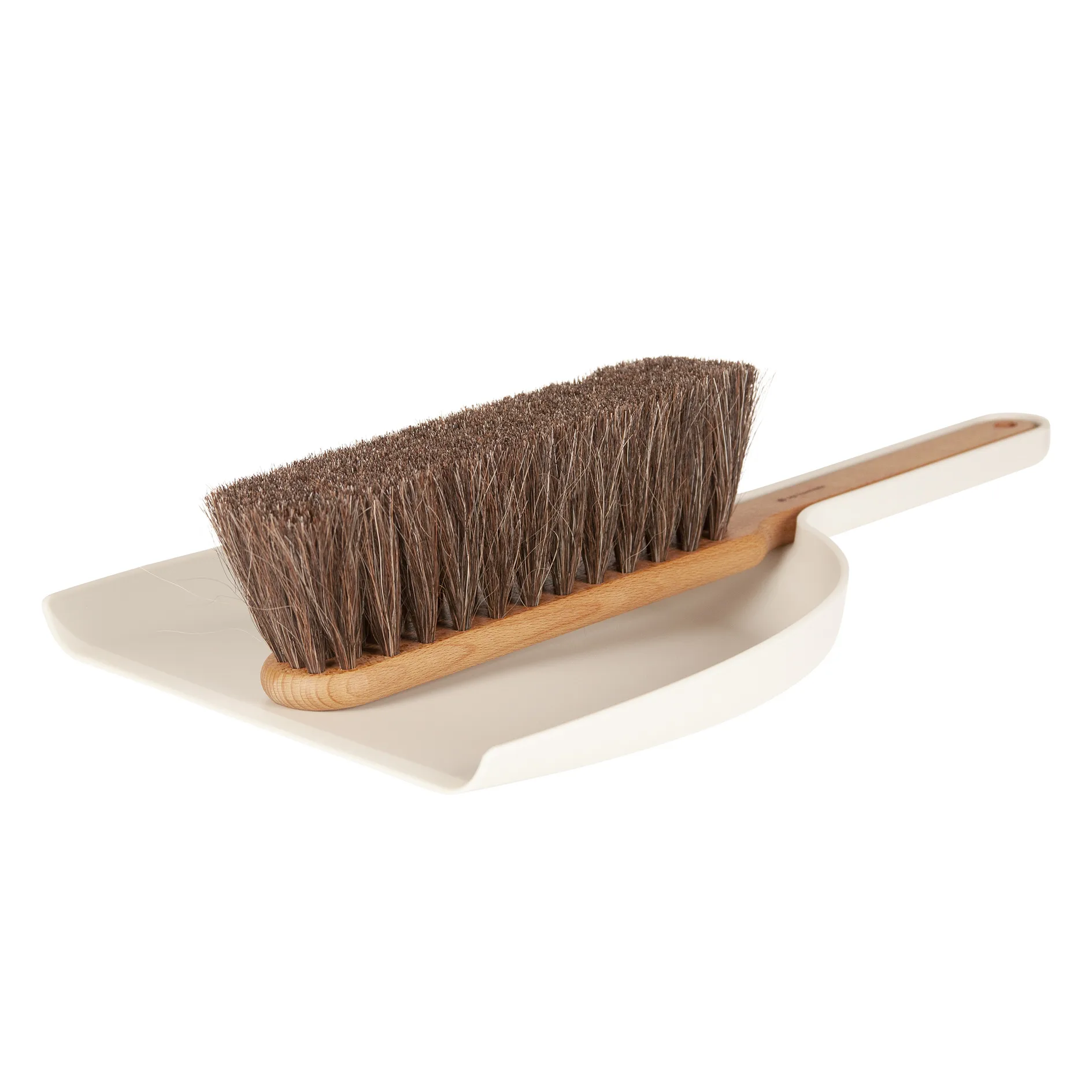 Iris Hantverk Dustpan & brush set small, 白色 chalk Iris Hantverk