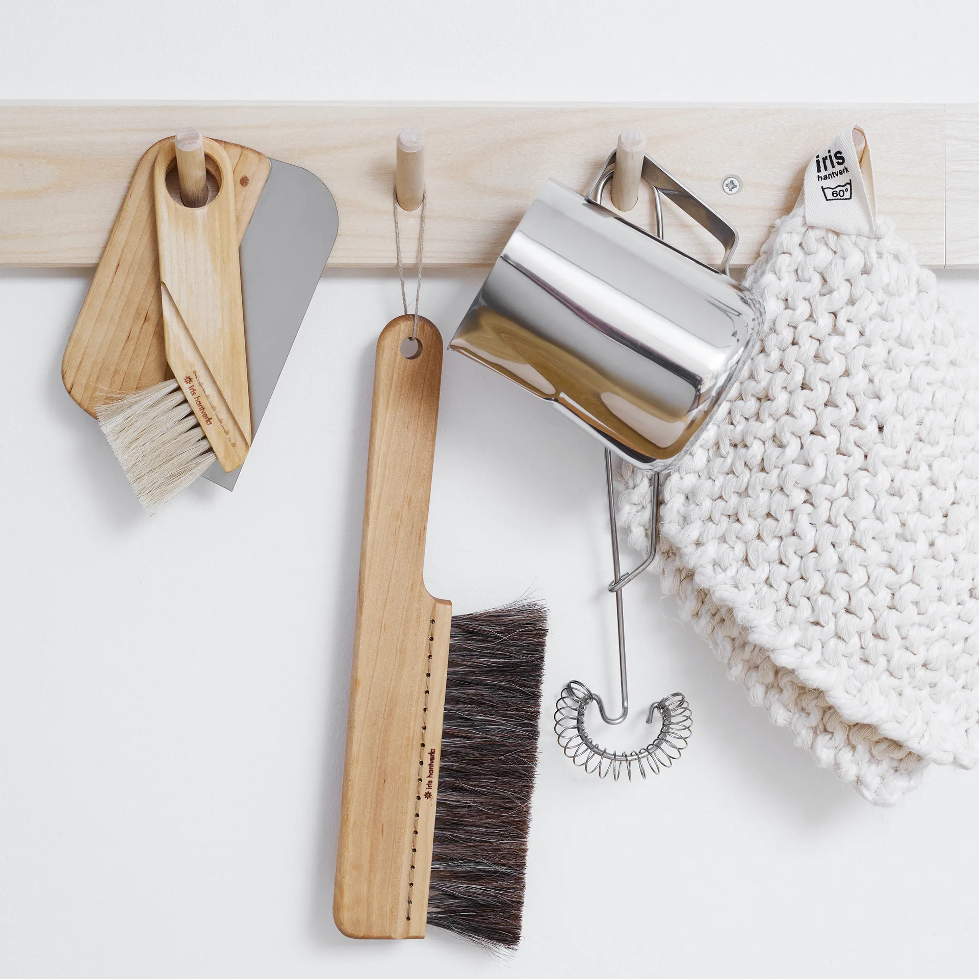 Iris hantverk pastry/ basting 刷子 , Oiled birch Iris Hantverk