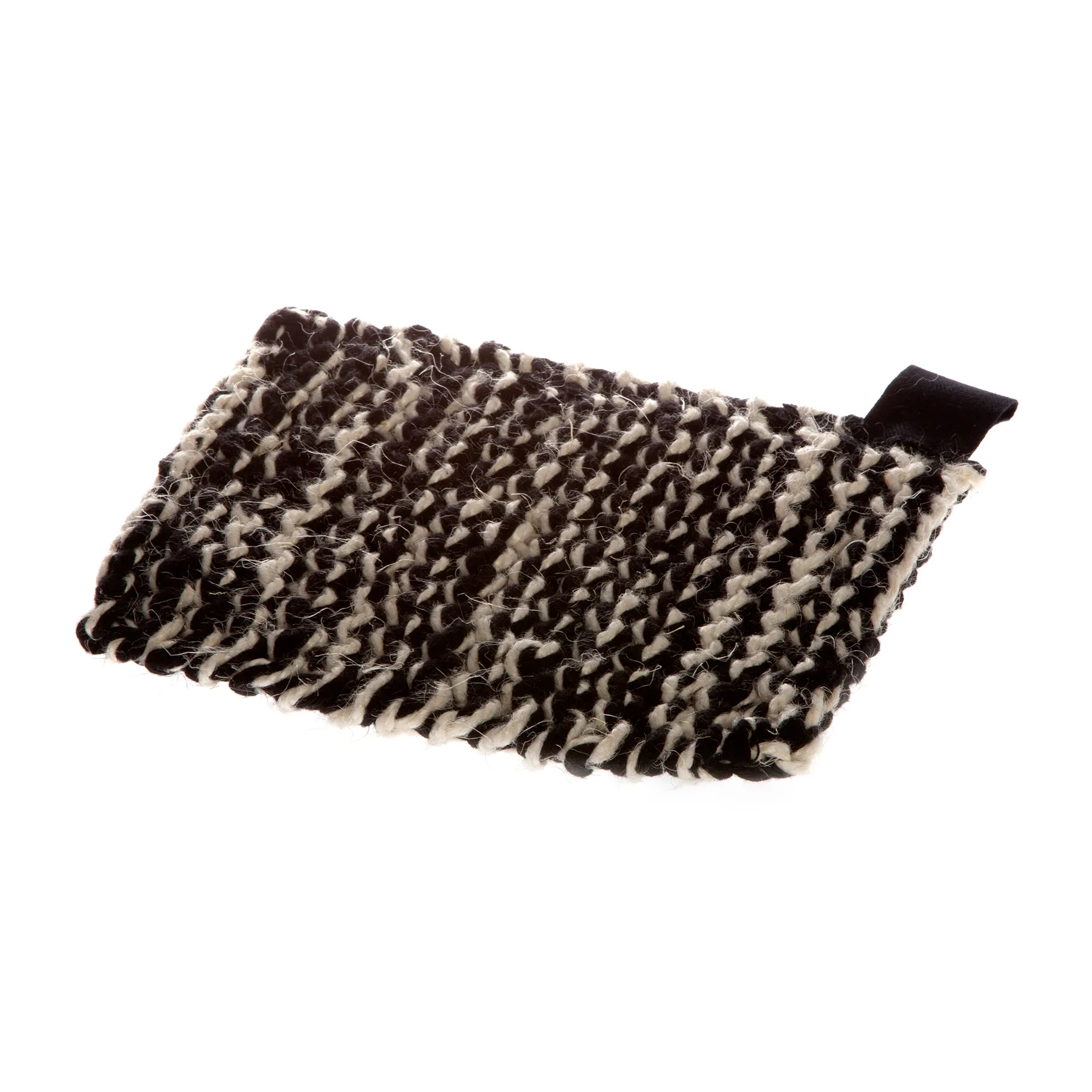 Iris Hantverk potholder coarse stitch, 黑色-白色 Iris Hantverk