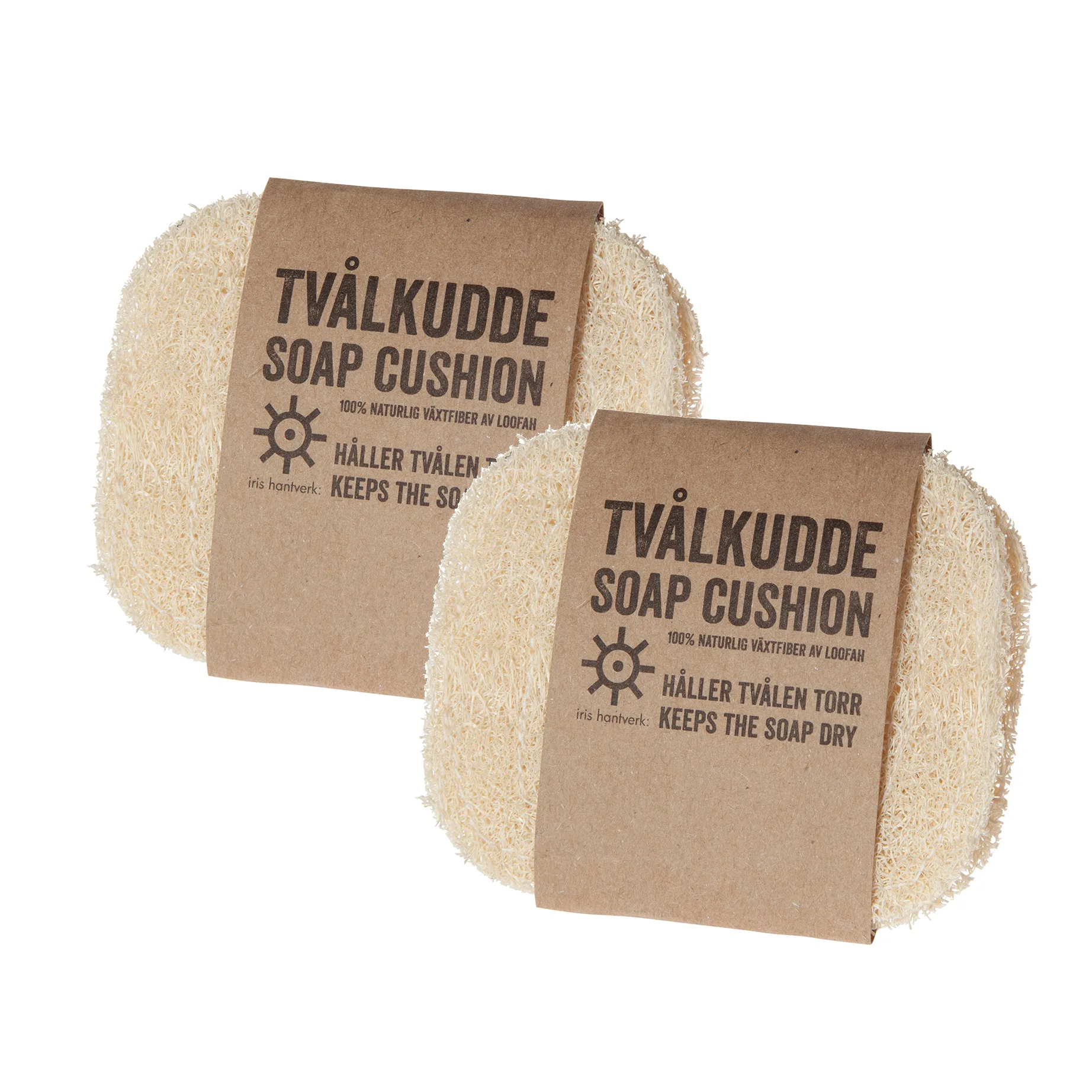 Iris hantverk soap cushion 两件套装, loofah Iris Hantverk