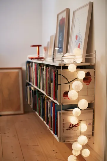 Irislights 串灯 - 奶油色黄色，20灯球 - Irislights