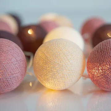 Irislights灰粉色 - 20个球 - Irislights