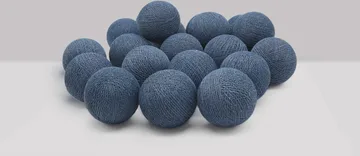 Irislights 串灯 - 复古款蓝色，35灯球 - Irislights