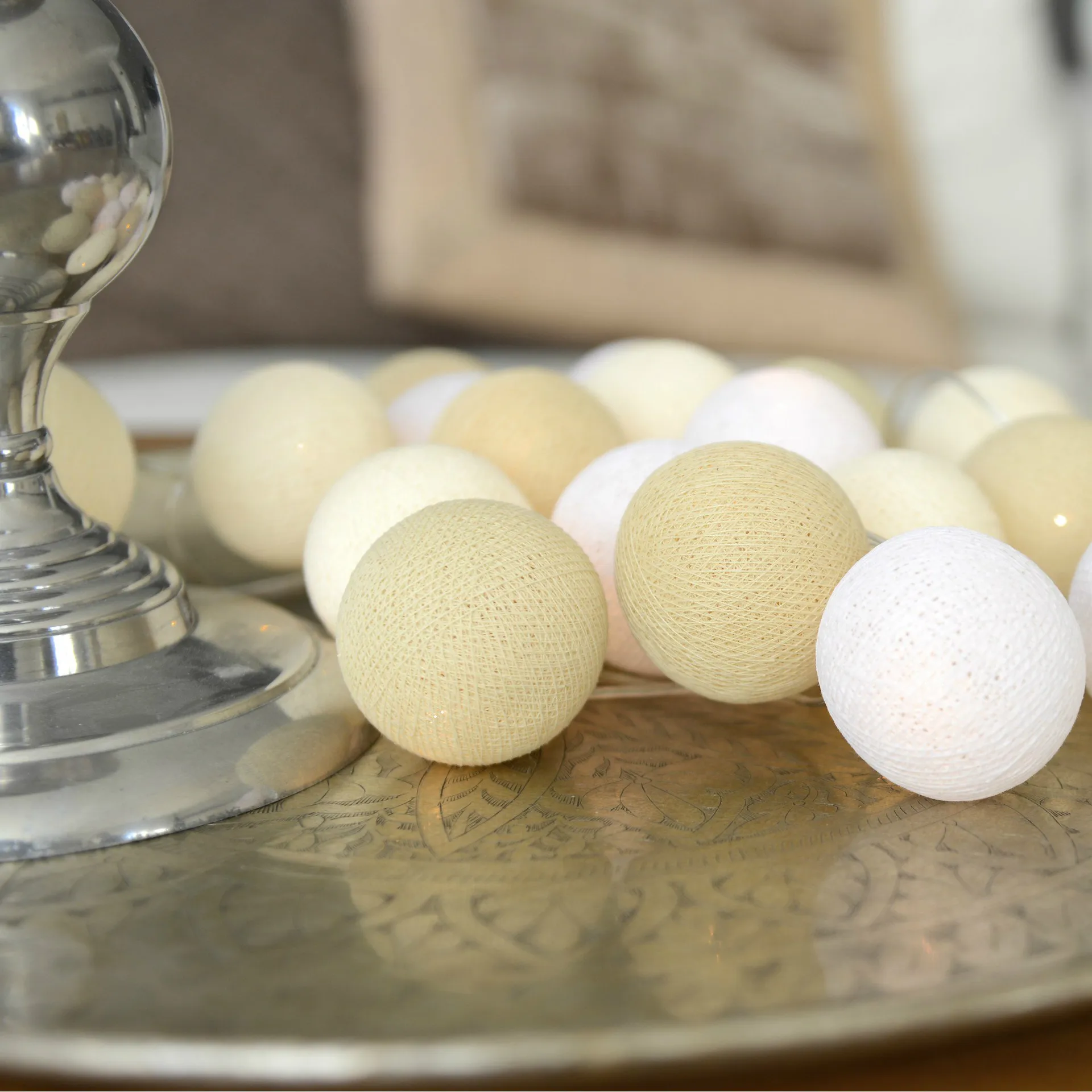 Irislights Creamy White, 35 balls Irislights