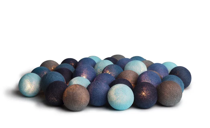 Ocean blue 35-light 390 cm - 蓝色 - Irislights