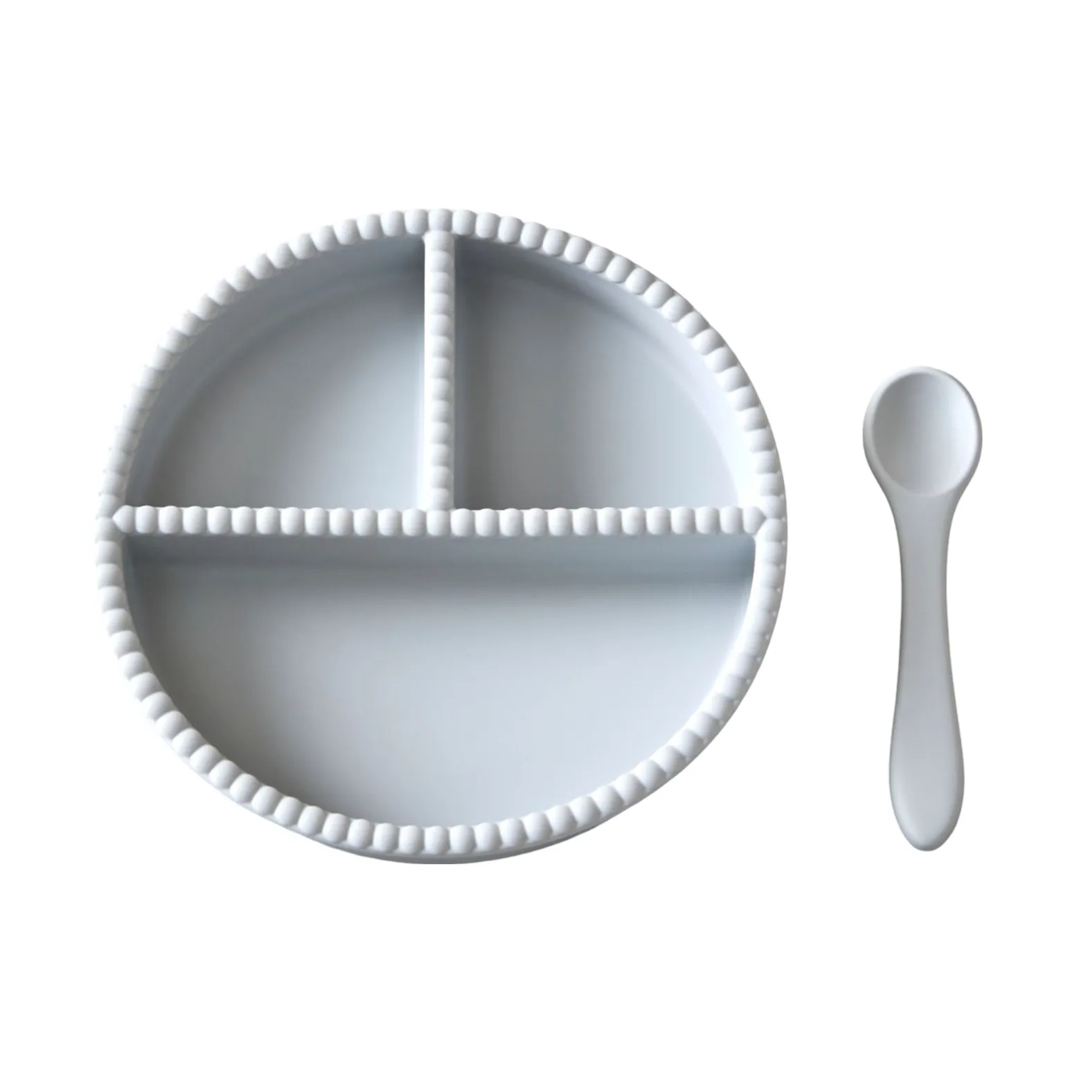 Little Bubble 儿童 dinner 套装, 2件, Glacier 灰色 Jack o Juno