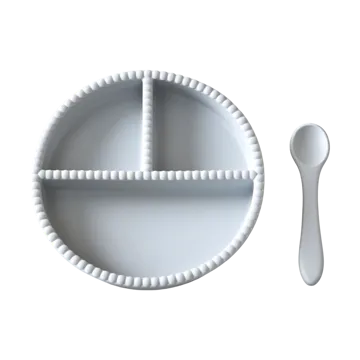 Little Bubble 儿童 dinner 套装, 2件 - Glacier 灰色 - Jack o Juno