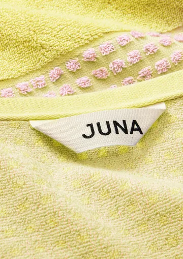 格纹毛巾 50x100cm - 黄色_粉色 - Juna