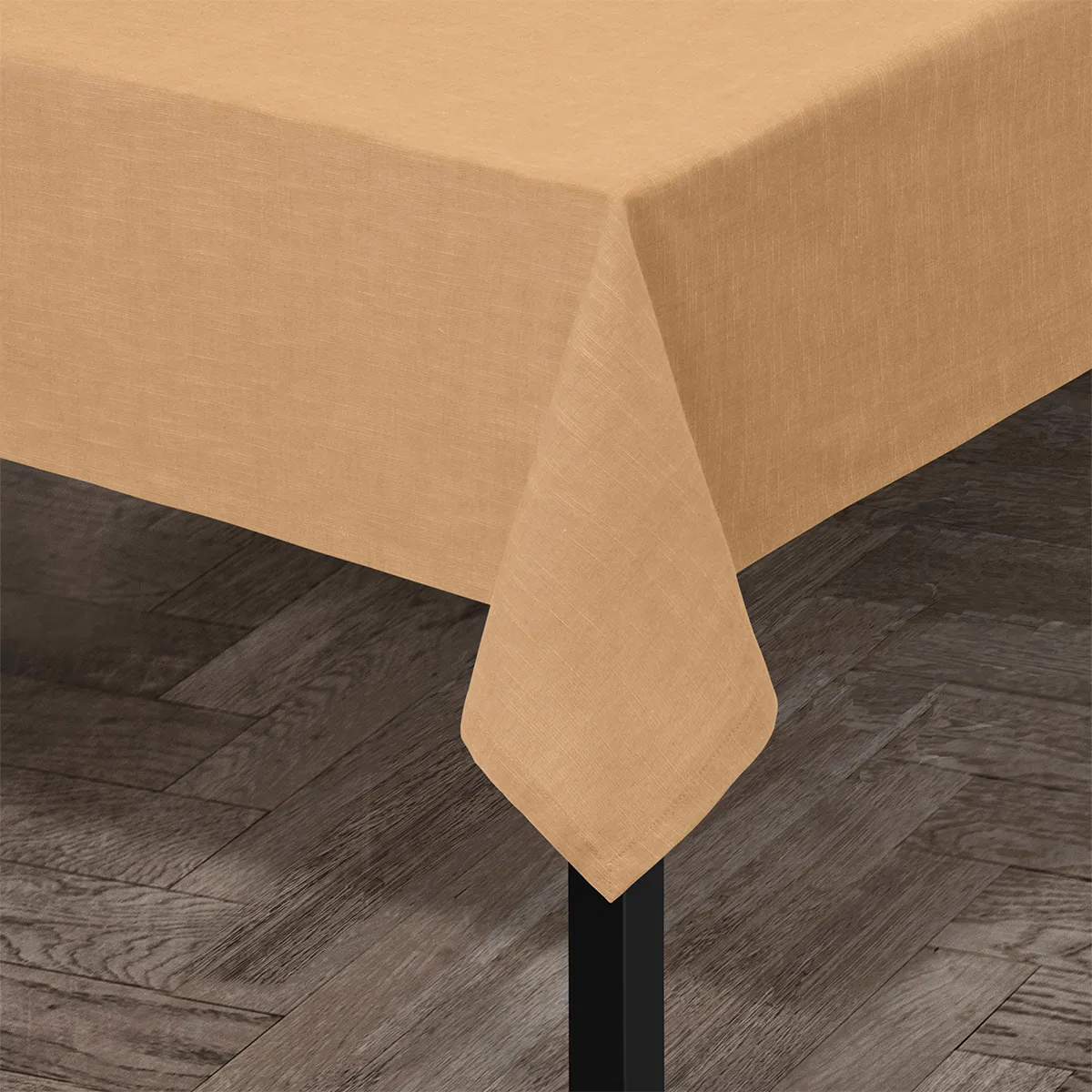 Basic cotton 桌子 cloth 150x320 cm, ocher Juna