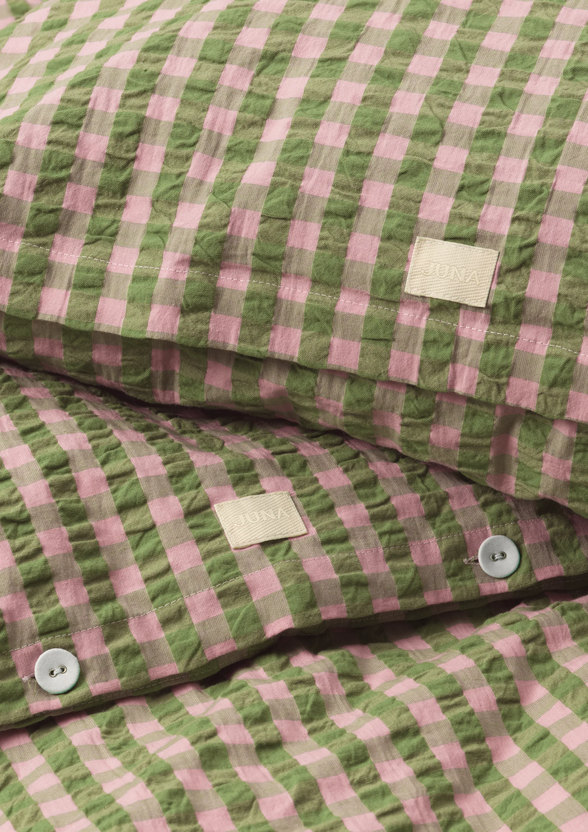 Bæk&Bølge 床上用品套装 140x220 cm, 绿色-浅粉 Juna