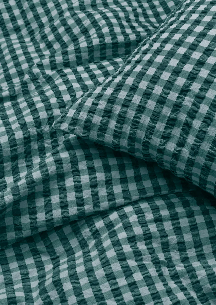 Bæk&Bølge 床上用品套装 150x210 cm, 绿色-浅蓝 Juna