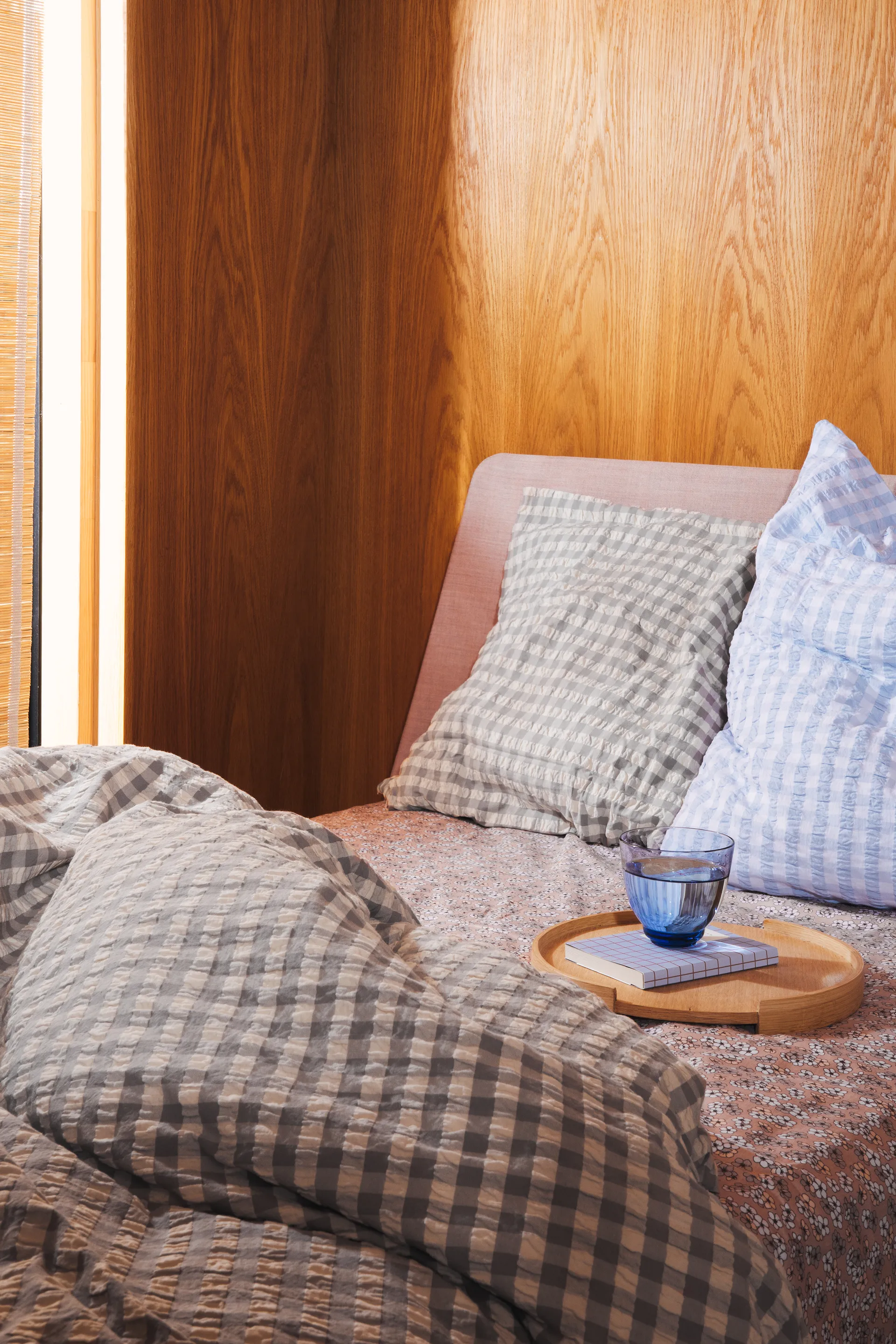 Bæk&Bølge 床上用品套装 150x210 cm, 灰色-birch Juna