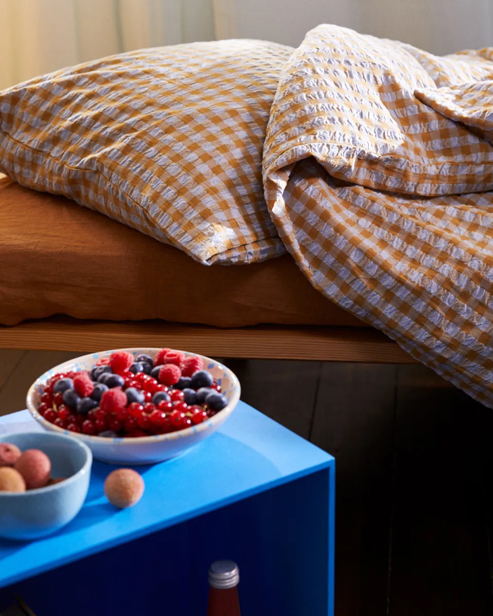 Bæk&Bølge 床上用品套装 150x210 cm, 浅蓝 沙色 Juna