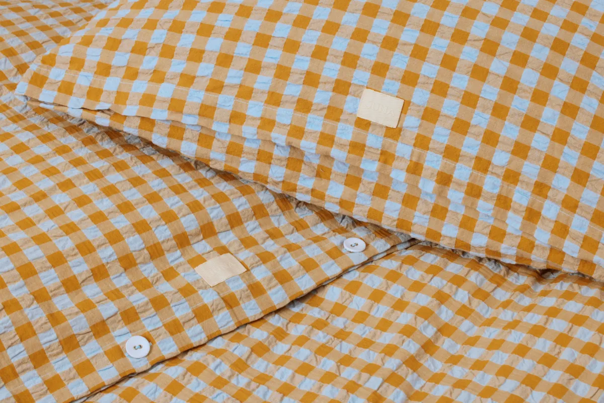 Bæk&Bølge 床上用品套装 220x220 cm, 浅蓝 沙色 Juna