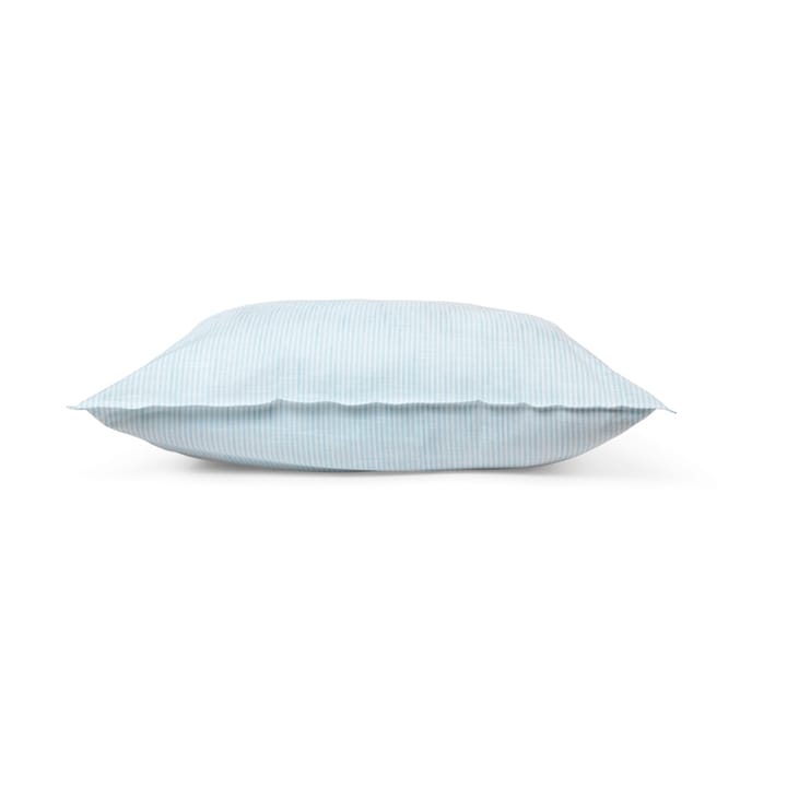 Monochrome Lines 枕头套 50x60 cm, Light blue-white Juna
