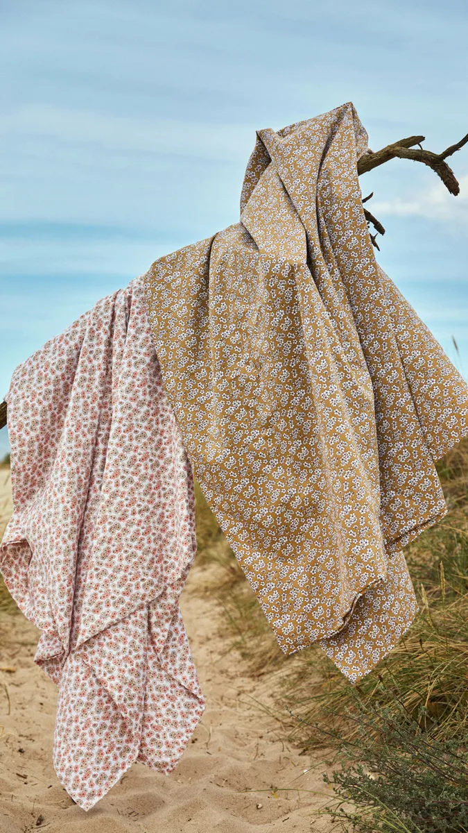 Pleasant 床上用品套装 150x210 cm, White-pink Juna