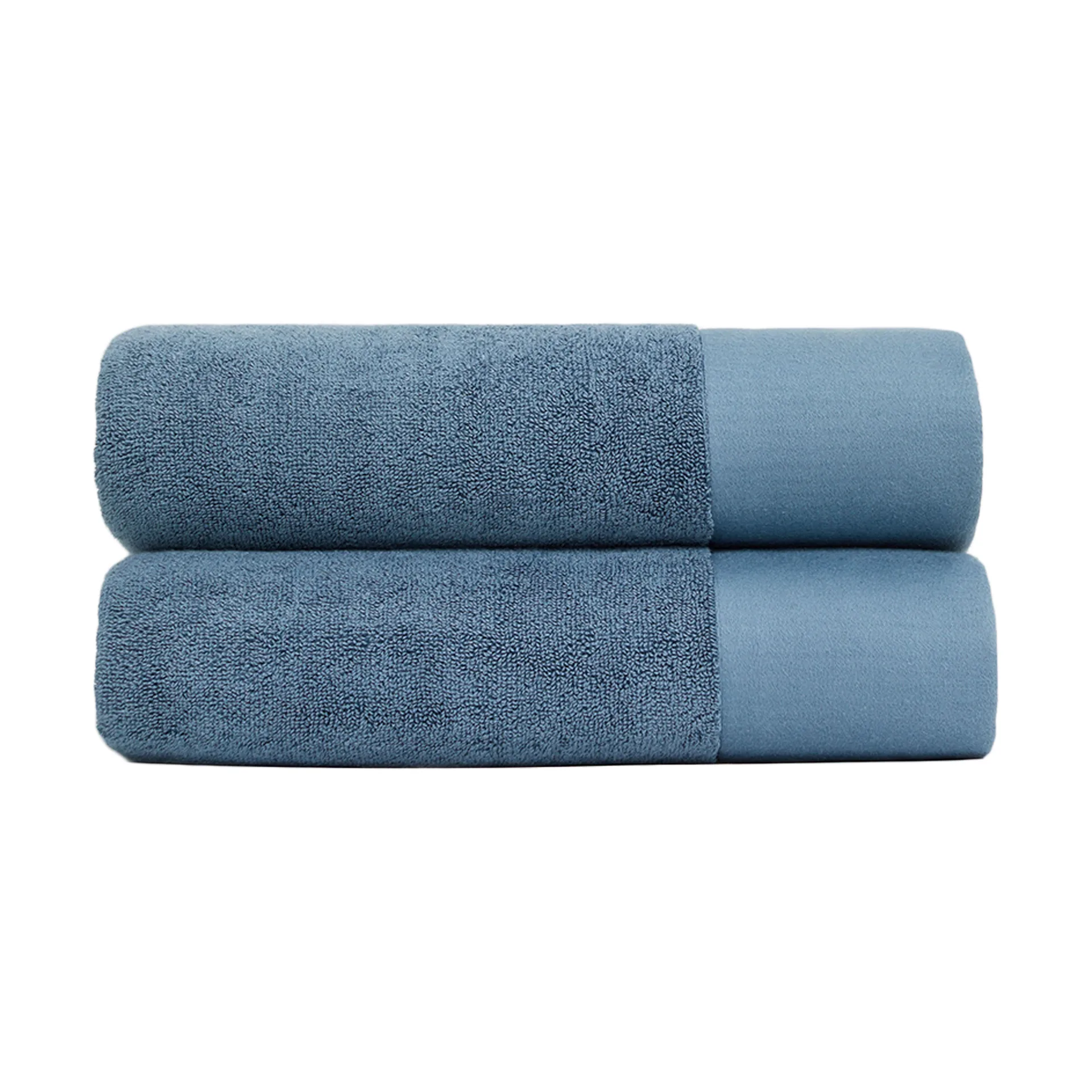 Juniper 浴巾 70x140 cm 两件套装, North Sea Blue Juniper