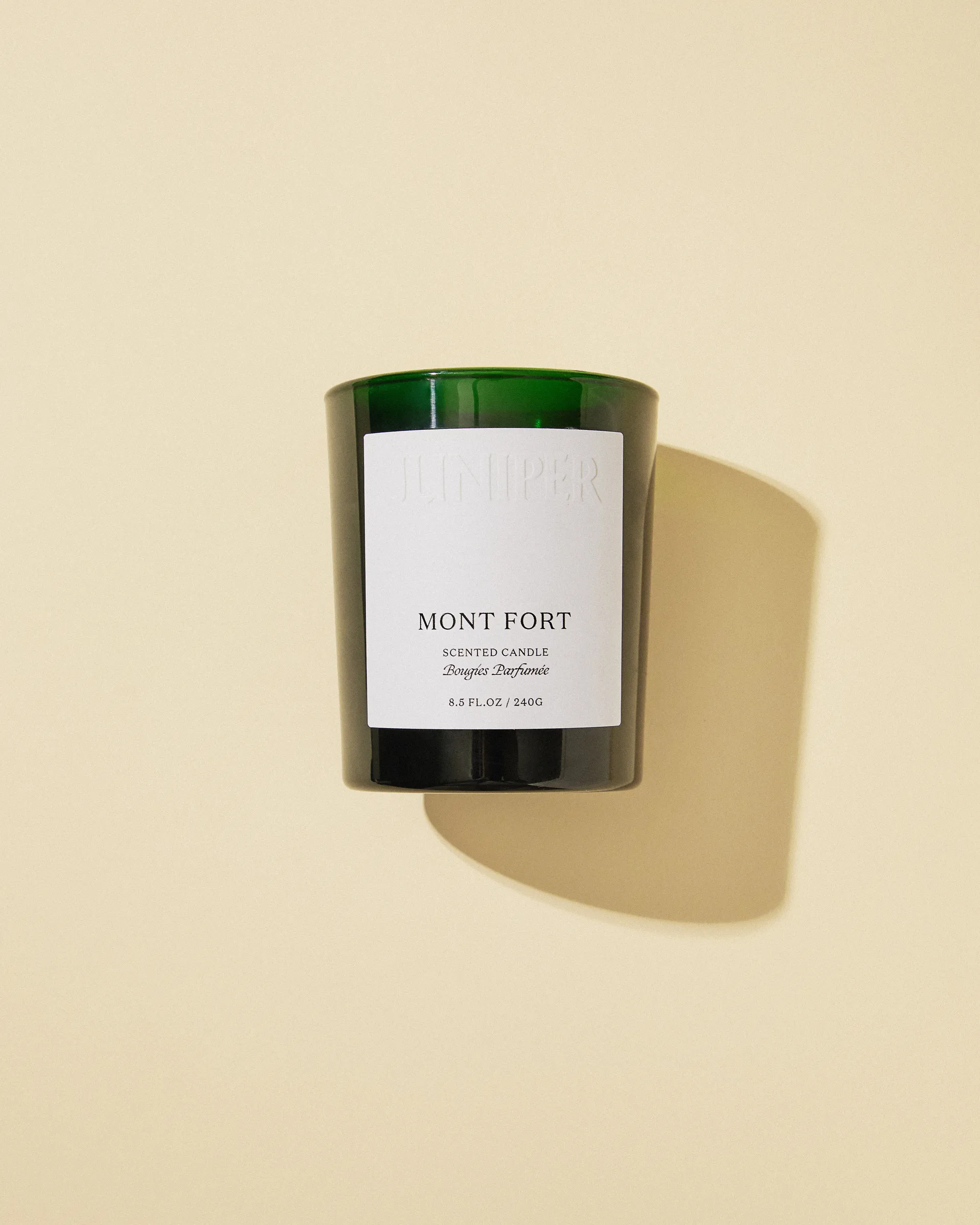 Mont fort 香薰蜡烛, 240克 Juniper