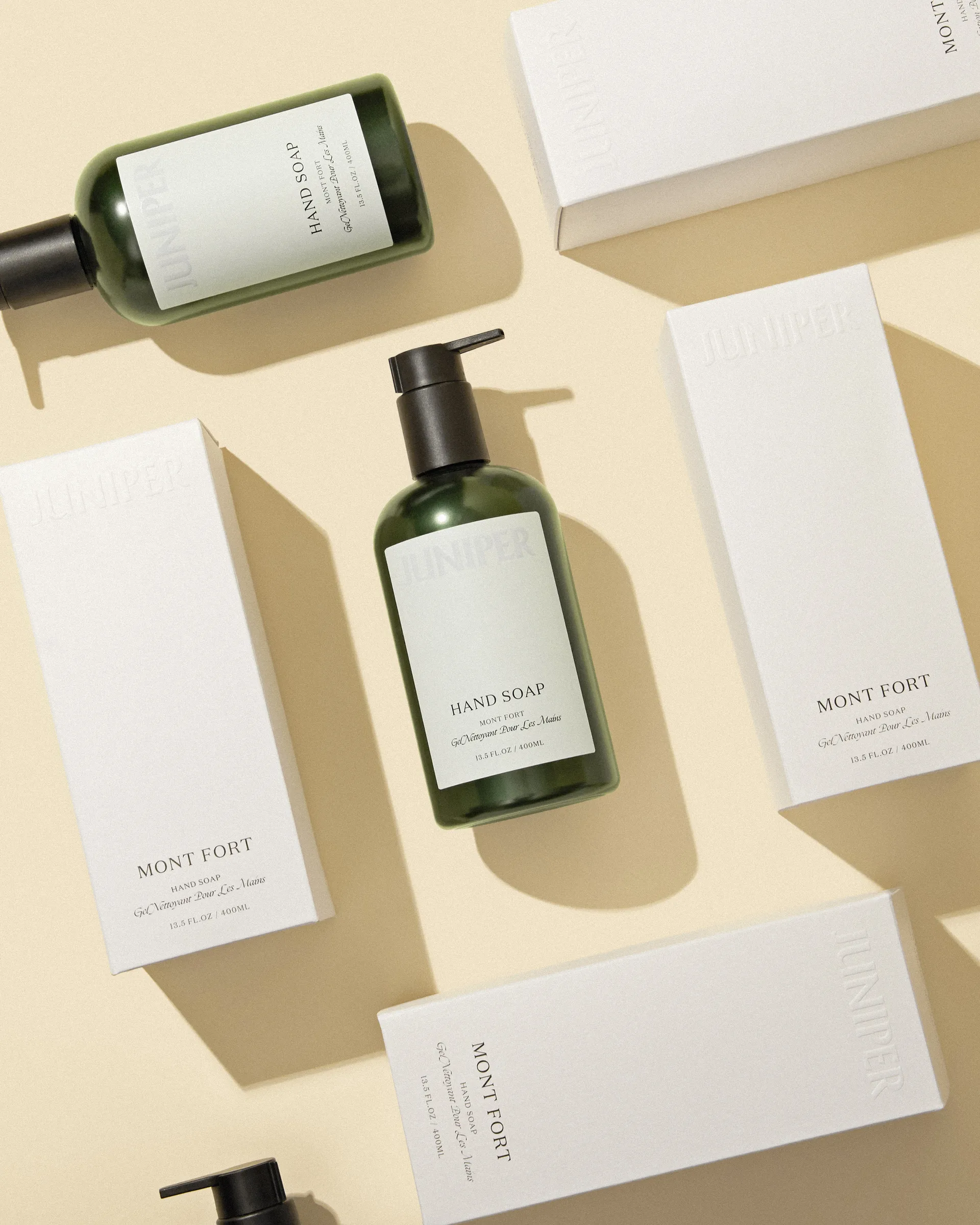 Mont Fort hand soap, 400 ml Juniper
