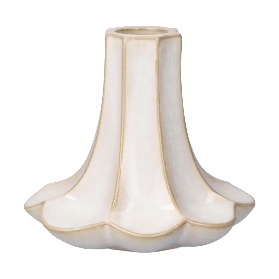 Chanterelle 烛台, 沙色, 10 cm Kähler