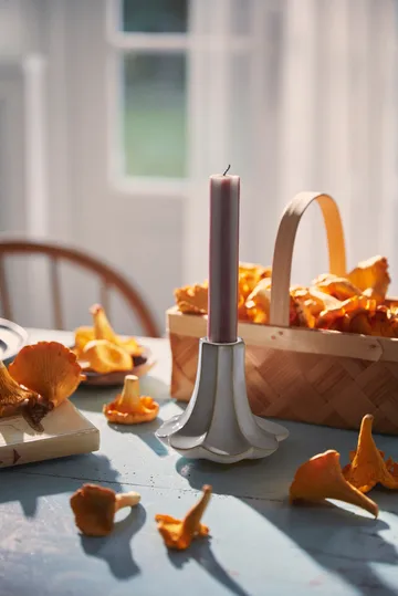 Chanterelle 烛台 - 沙色, 10 cm - Kähler