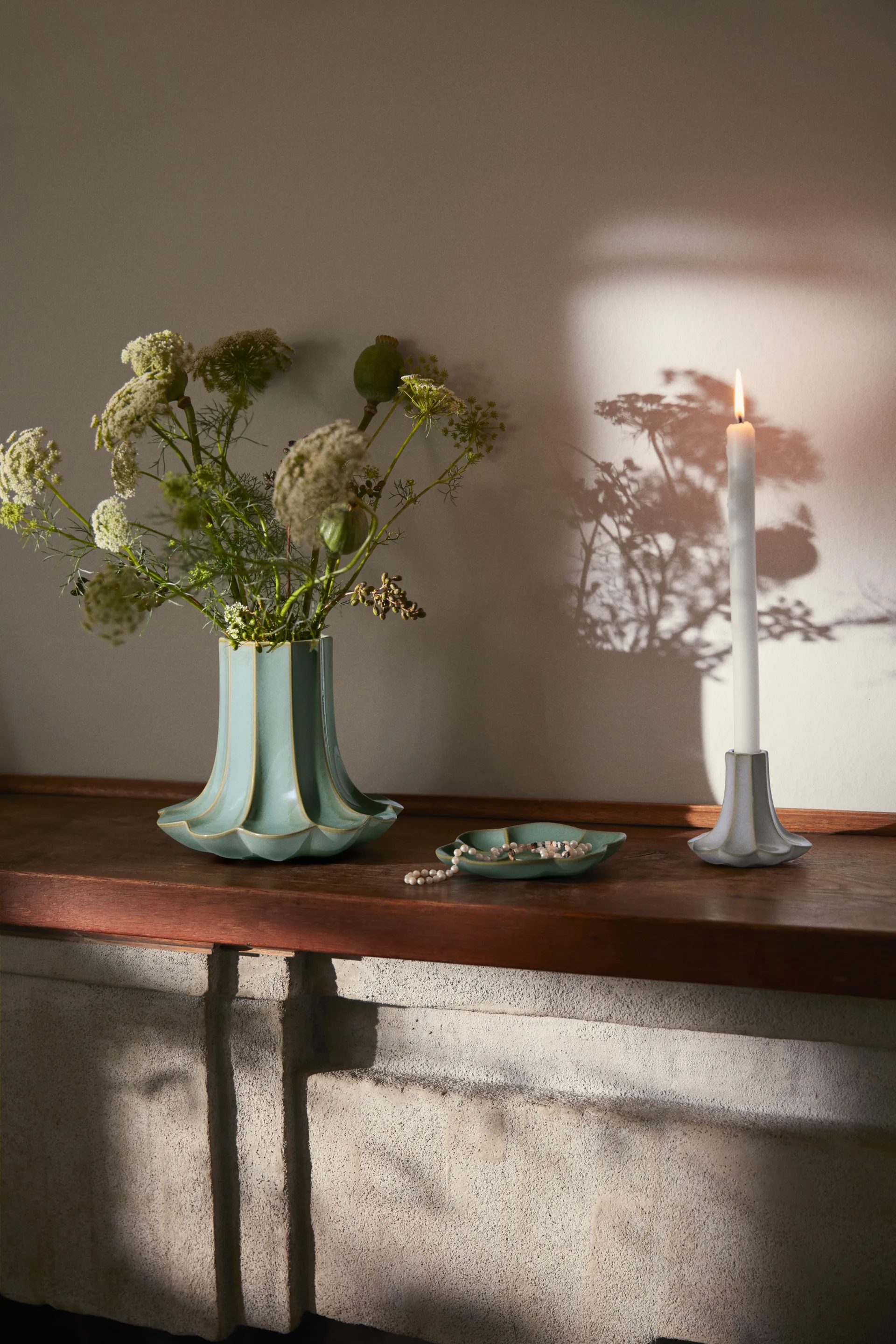 Chanterelle 碗, 蓝色, Ø14.5 cm Kähler