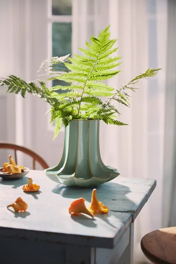 Chanterelle 花瓶 - 绿色, 20.5 cm - Kähler