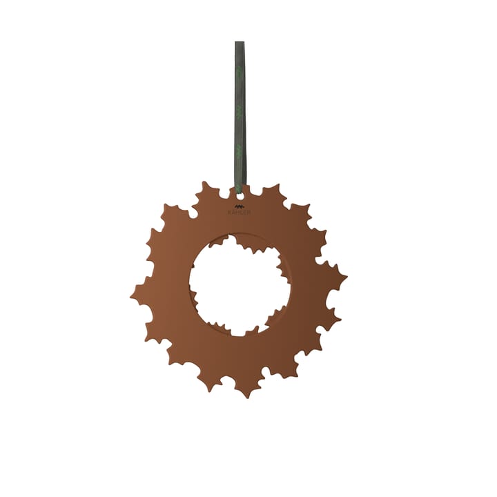 Gingerbread Christmas wreath Ø18.5 cm, 褐色 Kähler