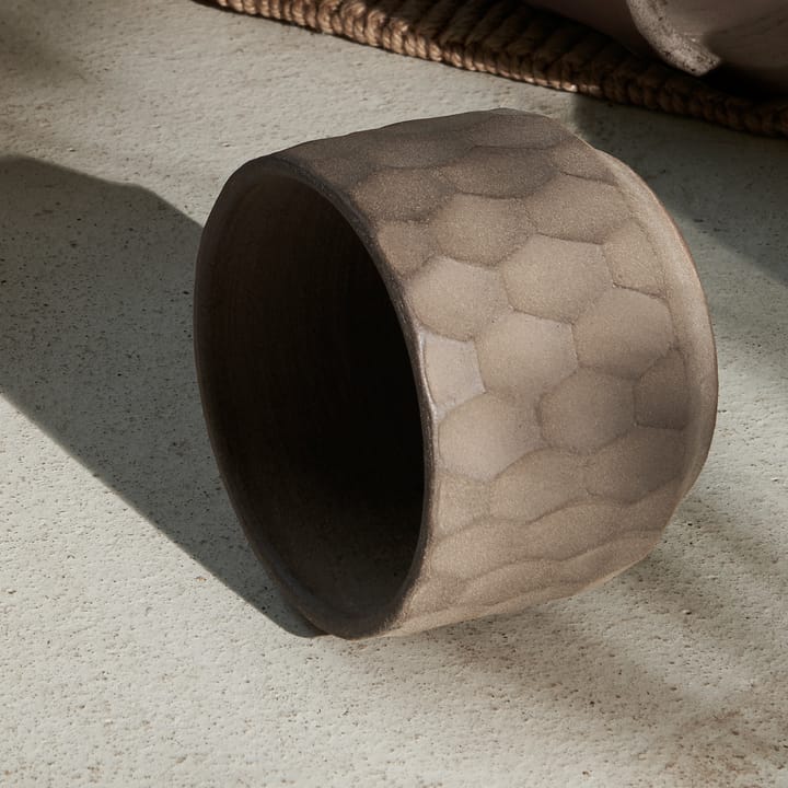 Gro flowerpot light sand, Ø16.5 cm Kähler
